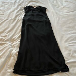 Forever 21 black dress with cut out back.